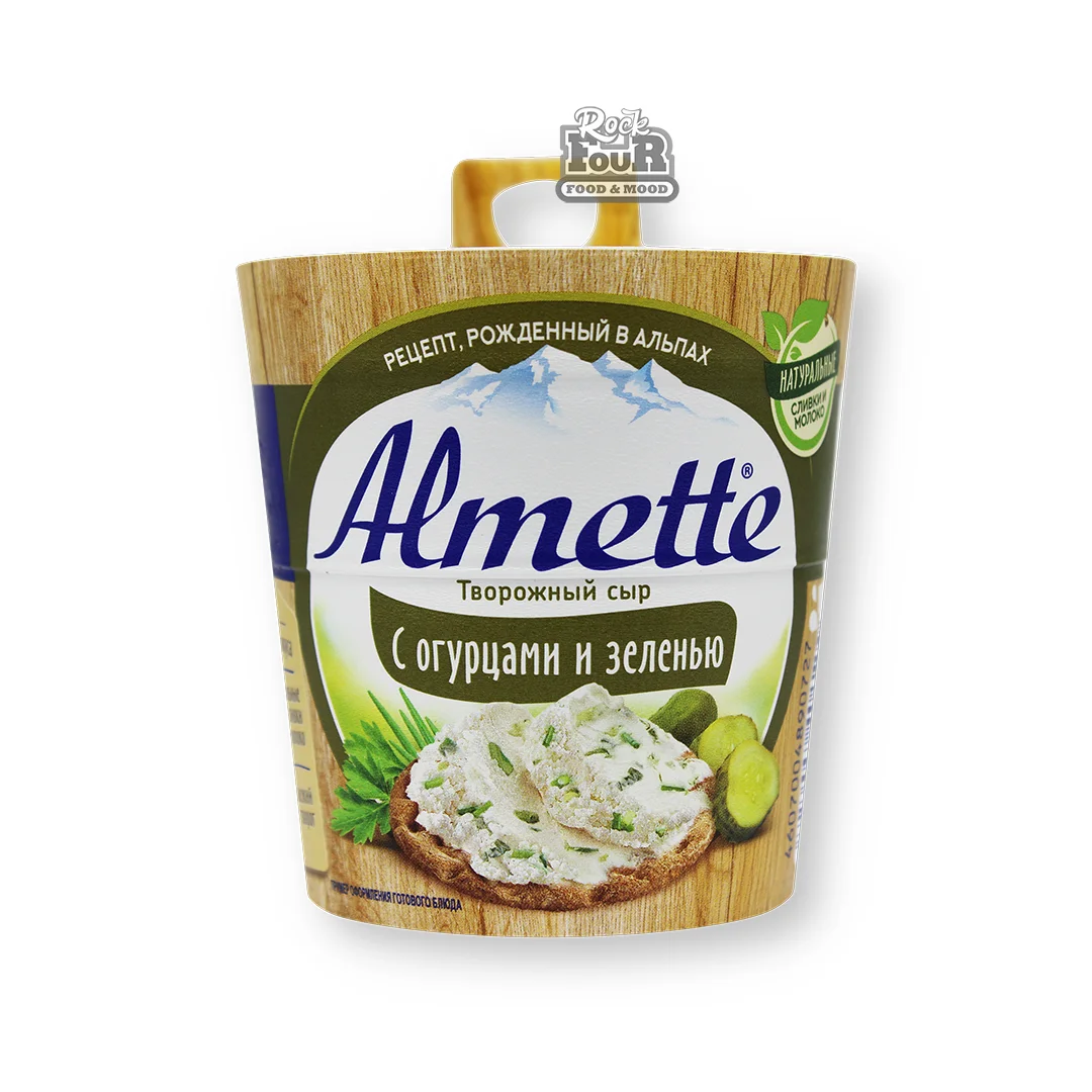 Curd cheese with cucumbers and herbs "Almette" 150g